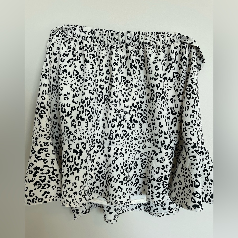 Altar’d State Leopard Print Mini Skirt